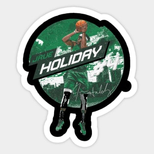 Jrue Holiday Boston City Emblem Sticker
